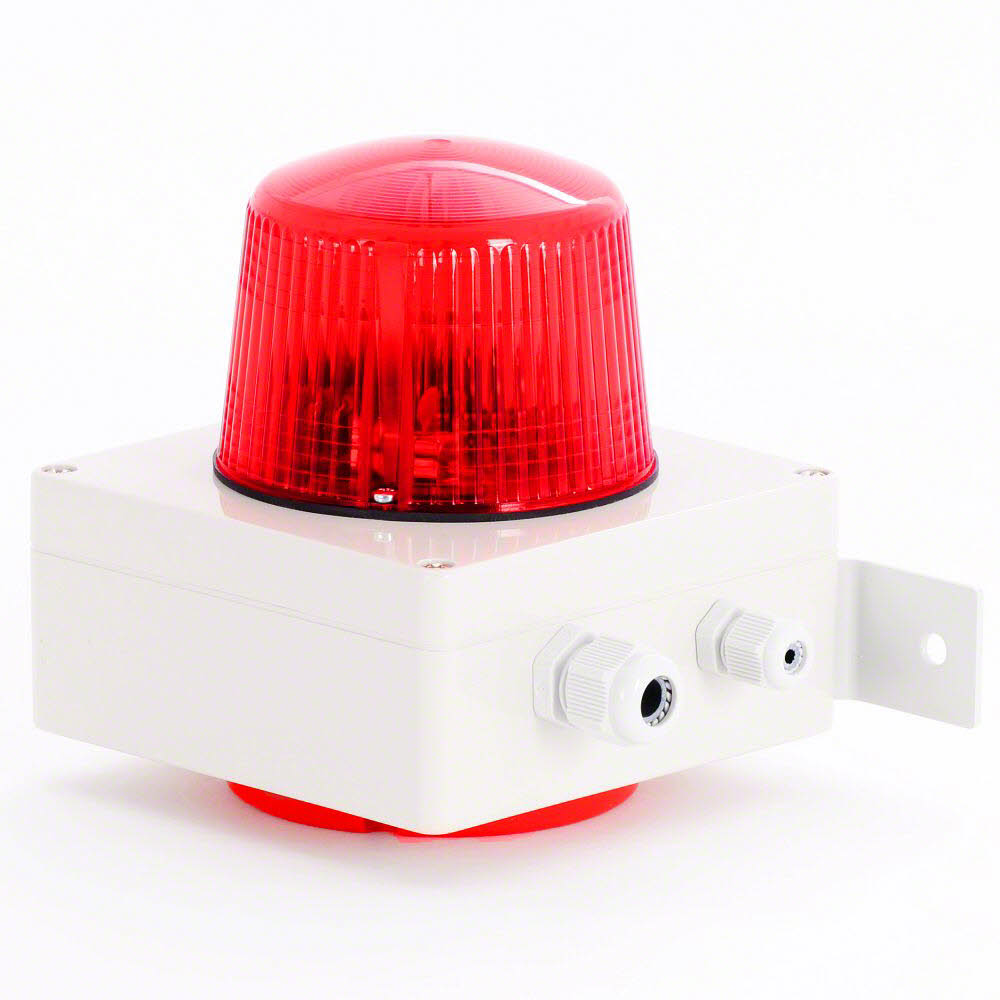 Bezet Rufsignal Blitz Typ 880, rot, opt.+ akust. Rufanzeige, IP 65 Bezet Rufsignal Blitz Typ 880, rot, opt.+ akust. Rufanzeige, IP 65